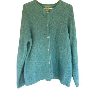 L.L. Bean Women's Seafoam Cardigan